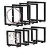 Framendino, 8 Pack Black 3D Floating Frame Display Case Challenge