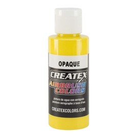 Createx Airbrush Paint, Opaque Yellow, 4 oz (5204-04)