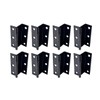 QCAA Three Fold Shutter Hinge, Half Surface for Shutter, Cabinet,