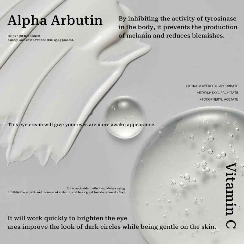Crema De Ojos Con Vitamina C+ Alphas Arbutins En Barra