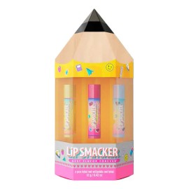 Pack Bálsamos Labiales Lip Smacker para Niños  Lip Smacker Lip Balm Set, 3 Flavors Back to School                                                     