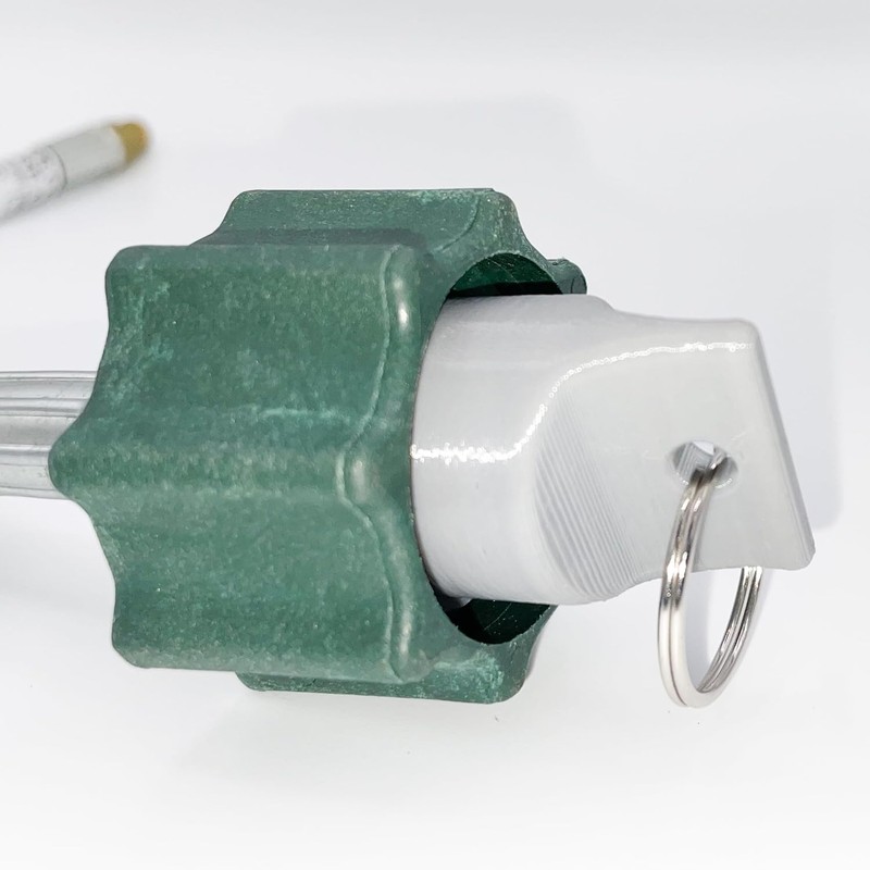 Propane Hose Protector Plug 2-Pack - QCC1 Threaded for RV,