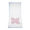 Pink Jadestone Scraping Board Butterfly Shape Massaging Gua Sha Board