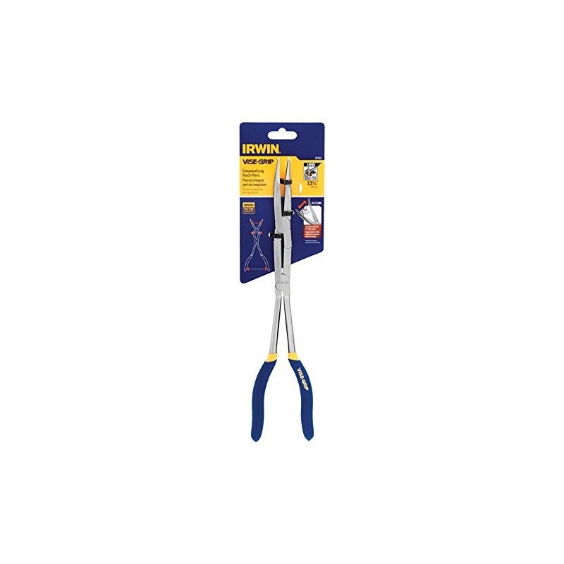 Irwin Tools 1920011 Bent - VISE-GRIP Long Reach Pliers, 13"