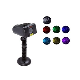Ledmall Full Spectrum Motion Star Effects 7 Color with White Laser Christmas Lights Projector Outdoor