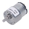 DC Gear Motor Aluminum Alloy Shell Rustproof Low Friction Brass