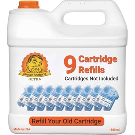 Shaver Shebang Braun Clean & Renew 9 cartridge refills from  bottle of Shaver Shebang NextGen