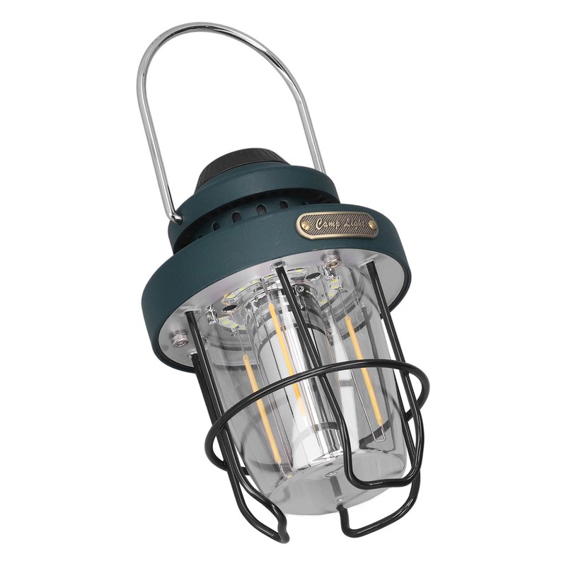 Camping Lantern Retro USB Charging 3 Light Modes IPX4 Waterproof