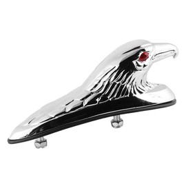Aramox Ornament, Universal Motorcycle Front Mudguard Decoration Eagle Head Statue