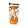 Logo Brands Tennessee 20oz Native Powder Coat Tumbler