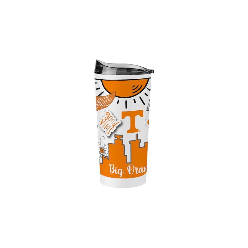Logo Brands Tennessee 20oz Native Powder Coat Tumbler