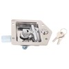 Flush Mount Lock Stainless Steel Toolbox Latch with 2pcs Key