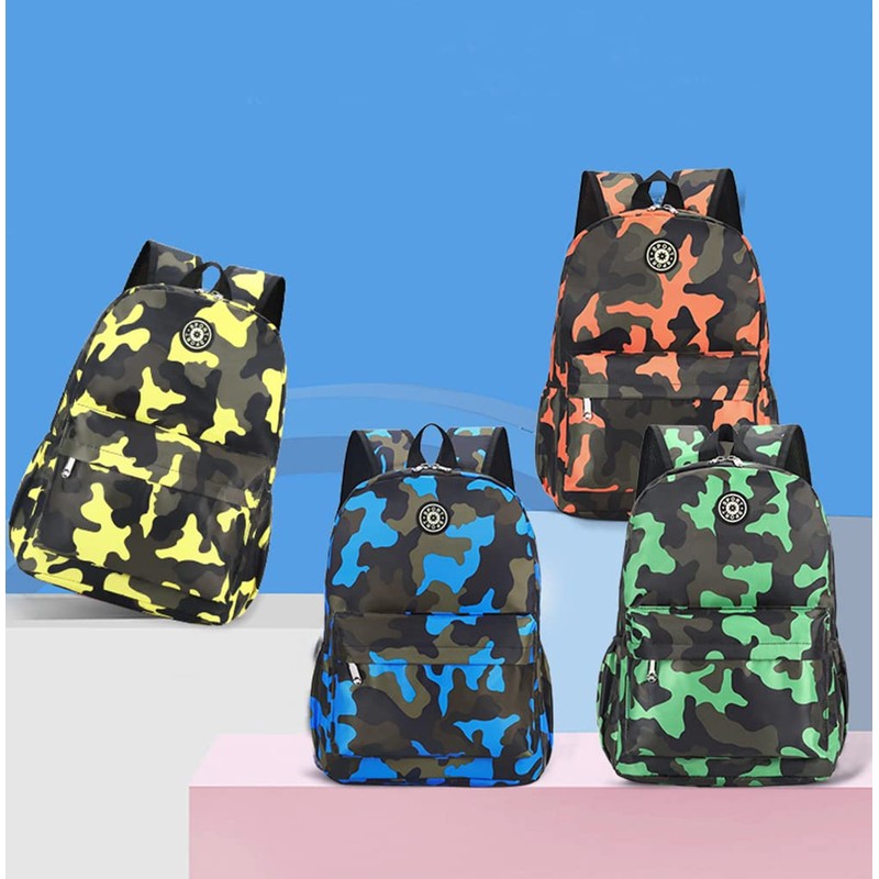 Estwell Kids Boys Girls Camouflage School Backpack Children Primary Schoolbag