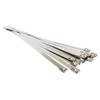 12" Supreme 316 Stainless Steel Cable Zip Ties, 150 lb,