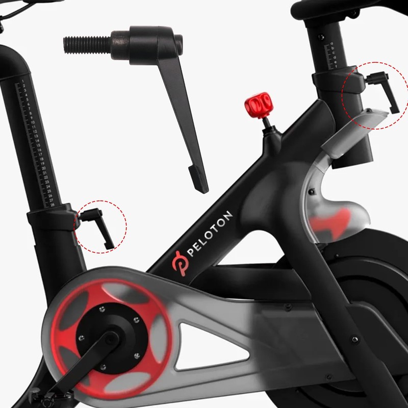 AQDD Exercise Bike Seat an Handle Height bar Adjustment Lever