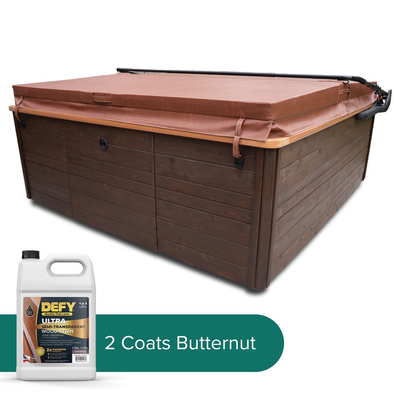 DEFY Ultra Semi-Transparent Outdoor Wood Stain and Sealer in One