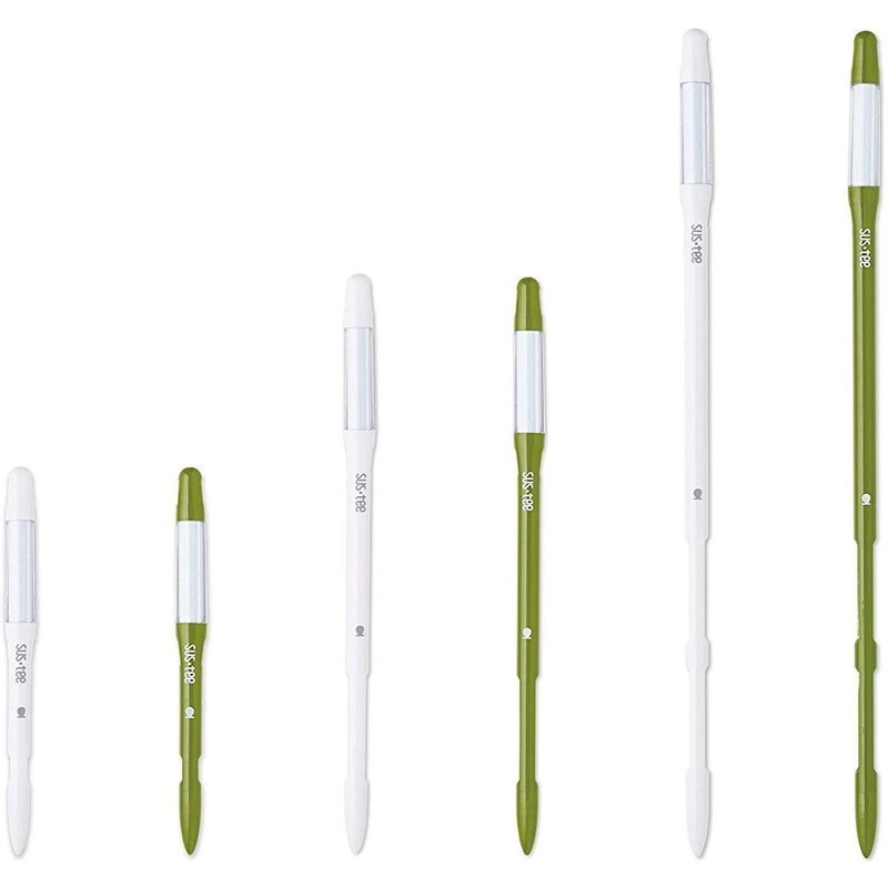 Sustee Aquameter, Set of 4, Plant Soil Moisture Sensor, (Green,
