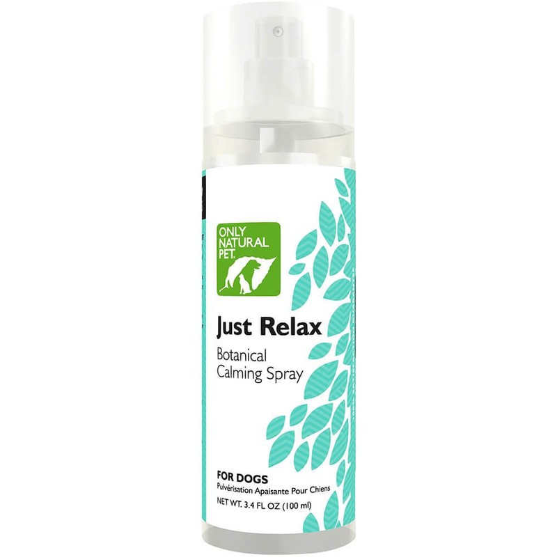 Only Natural Pet Just Relax Botanical Behavior Calming Spray for