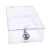 Dpofirs Universal Large Thermostat Lock Box for Wall, Clear Plastic