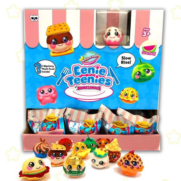 Squeezamals Eenie Teenies 10pks with an Eenie Teenie Character in
