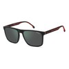 Carrera Unisex Sunglasses 8064/S 57/17/145 Men's Sunglasses, OIT/Q3 Black Red,