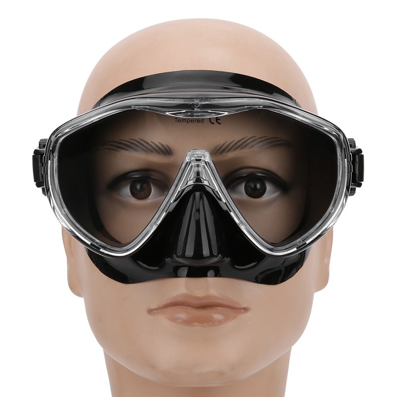Adult Diving Goggles Face Shield Glasses Silicone Professional Snorkeling EquipmentsMK‑101