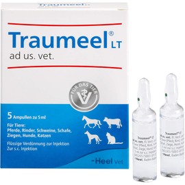 Traumeel LT ad us. vet., 5 St. Ampullen, 5 ml Lösung