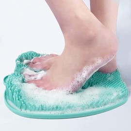 Limpiador de Pies Limpiador de Pies Cepillo para Ducha Piso Spas Masaje para Limpieza Exfoliante Ducha de Pies Fregador de Pies Evitar Resbalones...  
