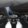 Bike Phone Holder Shock Absorbing Device Black Waterproof Fixed Rainproof