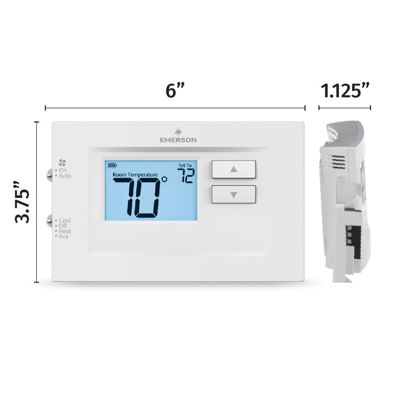 70 Series, Non-Programmable, Single Stage (1H/1C) Thermostat