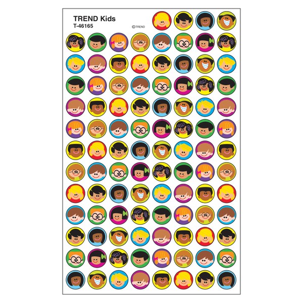 TREND ENTERPRISES, INC. Trend Kids superSpots Stickers, 800 ct