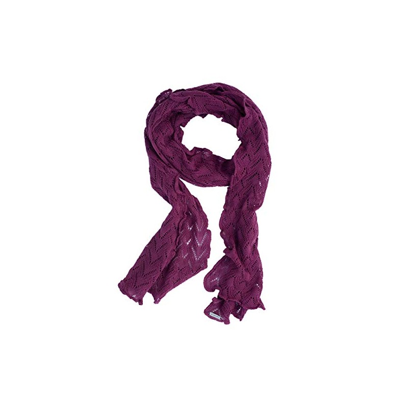 Invero, Merino Scarf Lilly 100% Wool, Cyklam