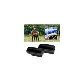 Sandfren Car Deer Warning Whistles Device, 2PCS Waterproof Vehicle Horn Sensor Repellent with Adhesive Tapes, Automotive Exterior Animal Alert Accessories, Universal for SUVs Trucks Motorcycles