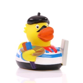 Schnabels Romantic CityDuck Paris Squeaky Duck - The Formidable Gift for All France Fans, Paris Lovers and Duck Fanatics