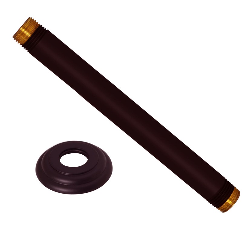 Westbrass D3608A-12 1/2" IPS x 8" Round Ceiling Mount Shower