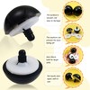 TOAOB 24pcs 30mm Large Black Plastic Safety Eyes for Amigurumis