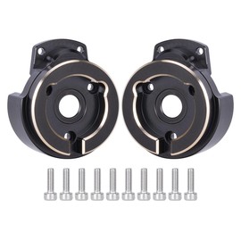 Black Heavy Brass Portal Front Cover Weights 206g for 1/10 RC Crawler Vanquish VS4-10 Phoenix F10 Axle LCG Upgrade Parts