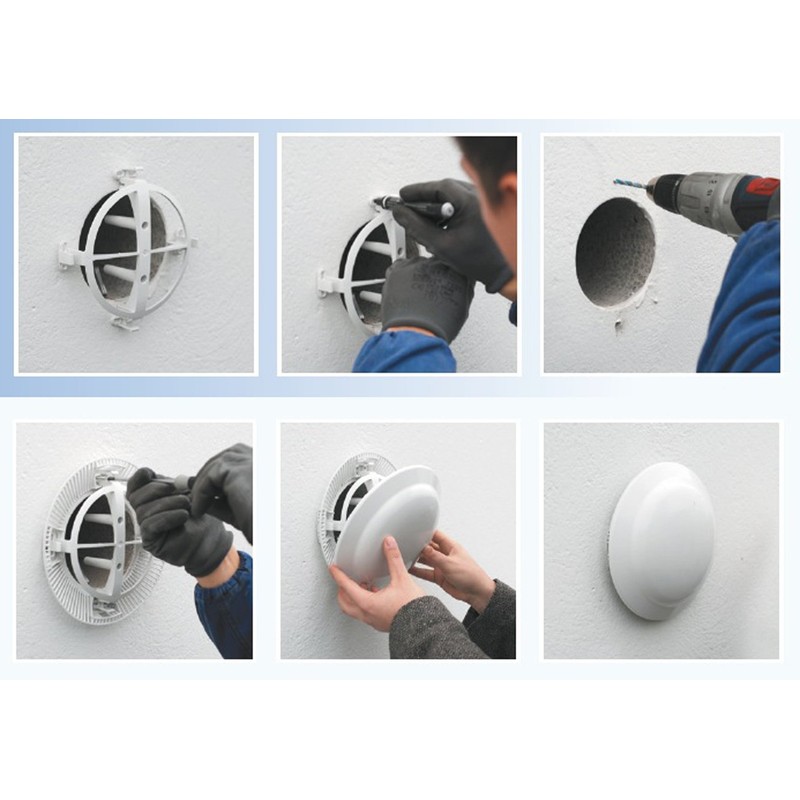 The Acoustic uforx Reducer for Ventilation Ventilation Holes, Copper