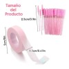 200 Microbrush+100 Parches Hidrogel+100 Cepillos+100 Anillo