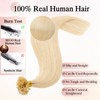 SEGOHAIR U Tip Hair Extensions Human Hair Pre Bonded Extensions