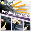 Swpeet 5Pcs Sound Deadening Materials Roller Set, Noise Application Installation