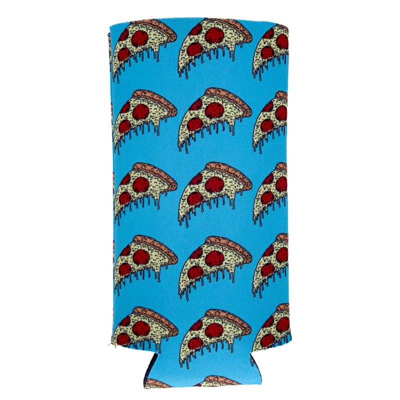 Pizza Slice Pattern Slim Can Coolie (1)