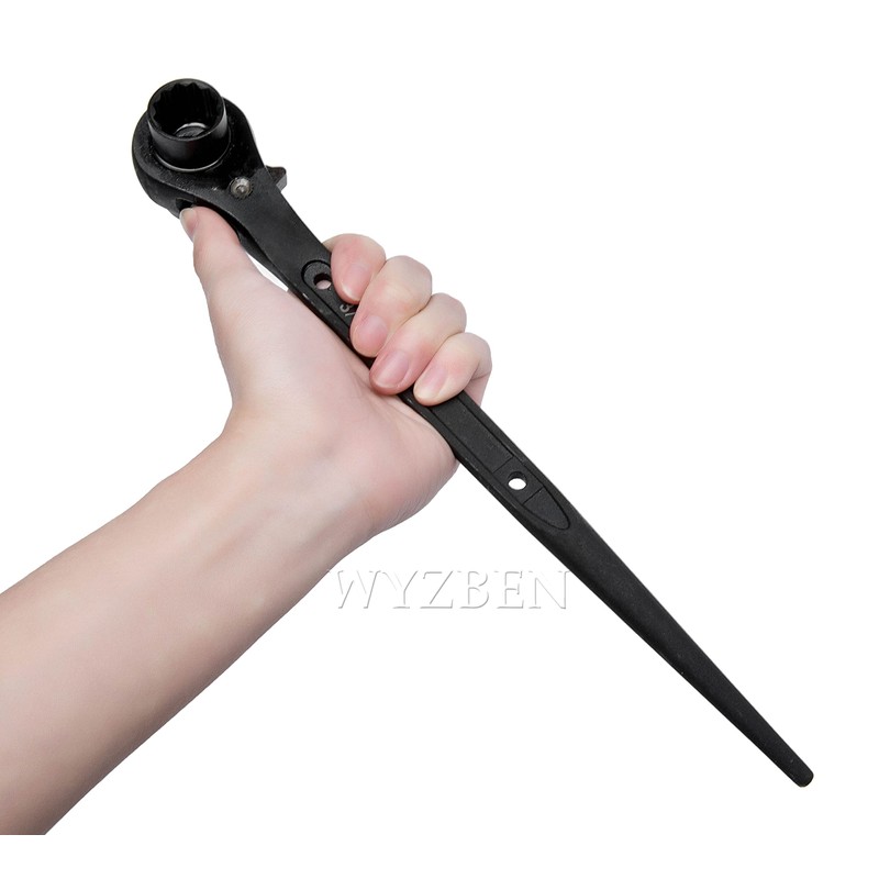 3/4" x 7/8" DR. Dual Socket Spud Ratchet Wrench Handle