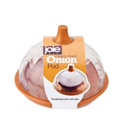 MSC International 067742-330000 Joie Clearly Fresh Airtight Onion Keeper Storage Container Pod