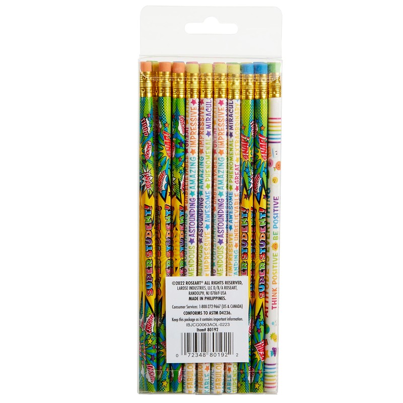 Cra-Z-Art Pencils, Assorted Reward Designs, Pack Of 30 Pencils