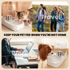 JUNSPOW Automatic Cat Water Dispenser, Dog Water Bowl Dispenser Adjustable