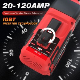 SHALL Portable Electric Welding Machine, 110V ARC Welder with IGBT Inverter