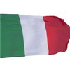 R&F SRLS Italian Flag Tri-Colour 3x5ft Fabric Standard Size Italian