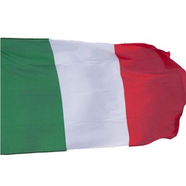 R&F SRLS Italian Flag Tri-Colour 3x5ft Fabric Standard Size Italian Team