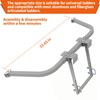 Ladder Stabilizer for Gutter Cleaning Tools and Wall,Heavy Duty Roof